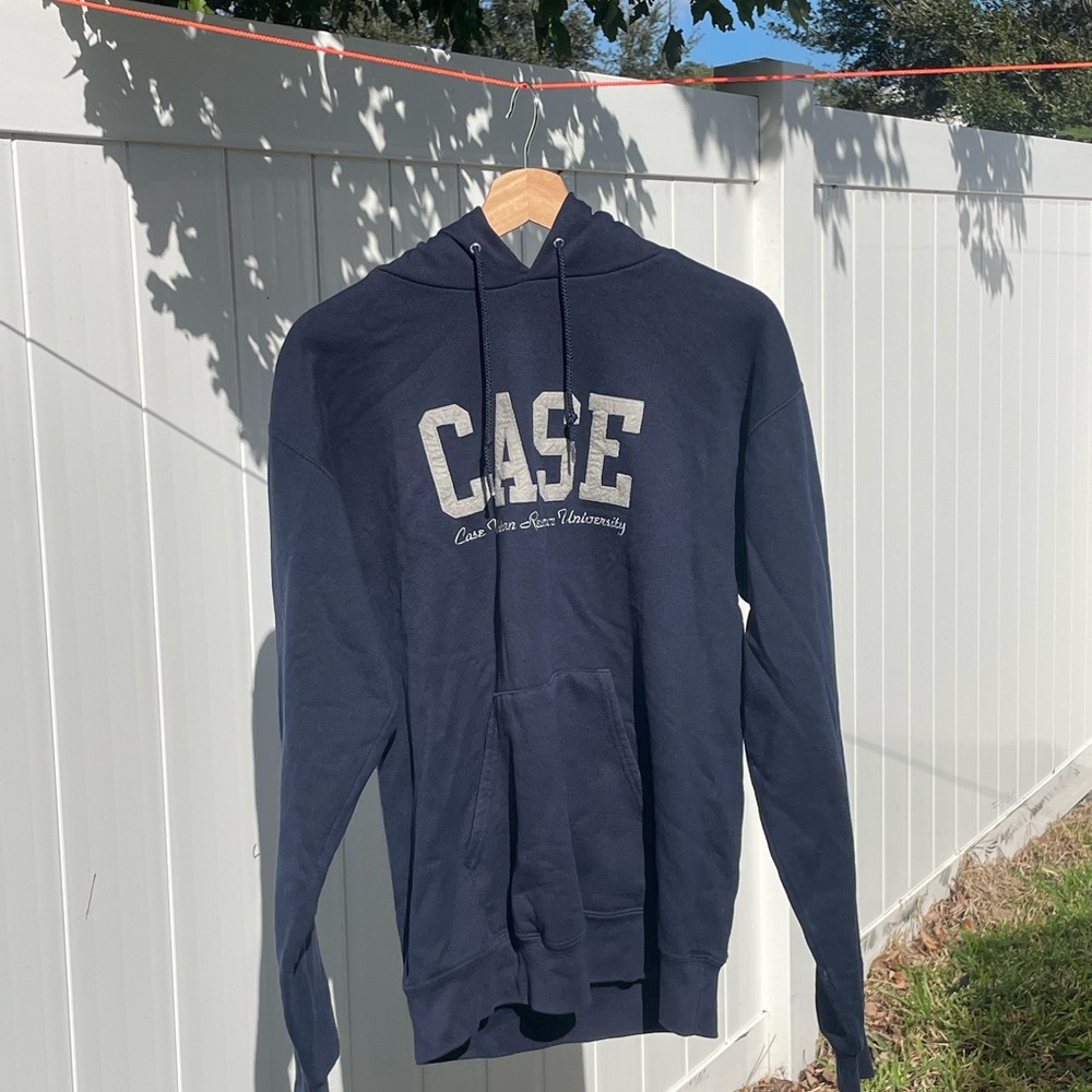 Case Blue Hoodie